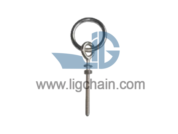 Welded Eye Bolt With Ring And Nut 